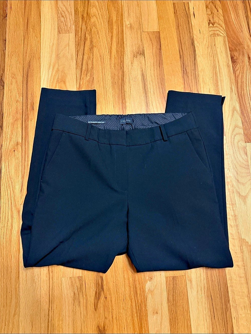 Talbots Hampshire Ankle Pant Ankle Pants Black Size 12